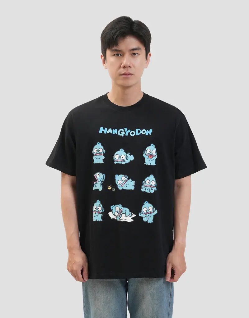 Aos Tbnd Sanrio Hangyudon Illustrated Tee For Men 1