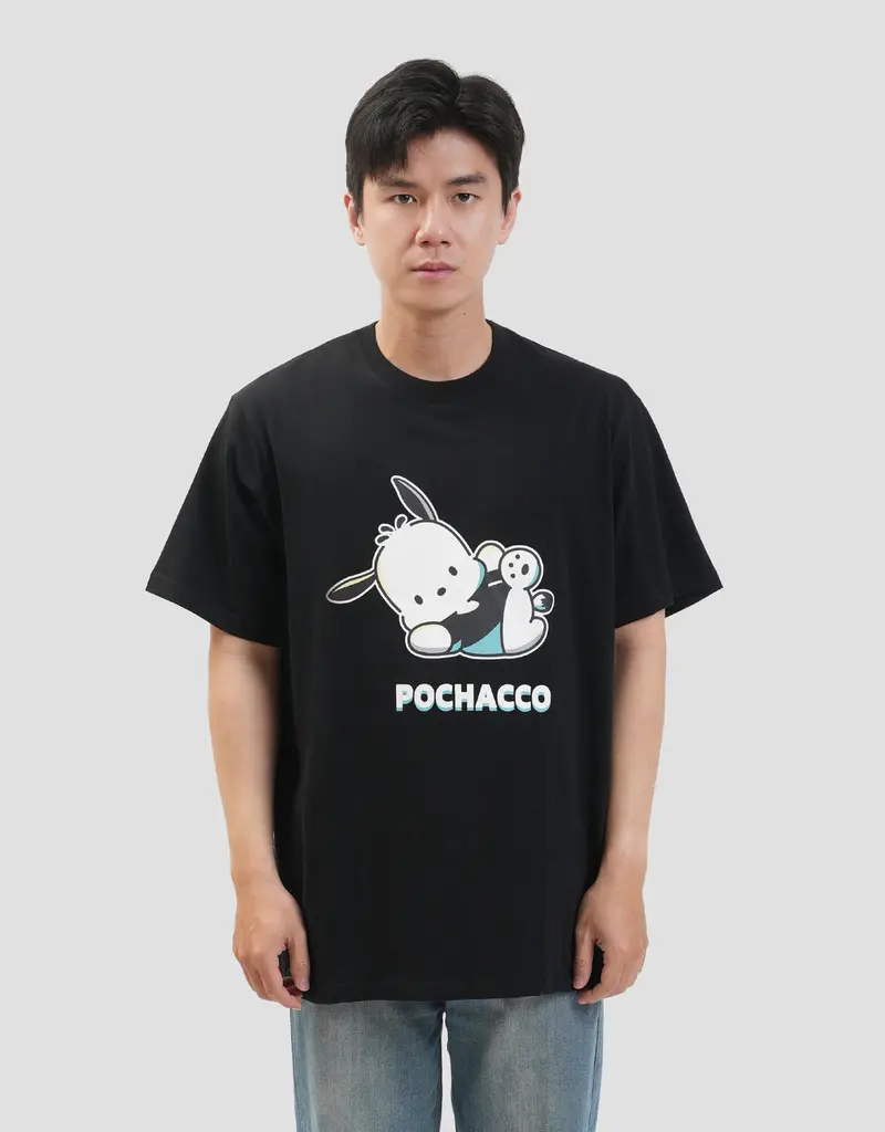 Aos Tbnd Sanrio Pochaco Themed Graphic Tee For Men 1