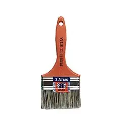 Atlas Brown Paint Brush – 4-Inch Width, Model 395/9 1