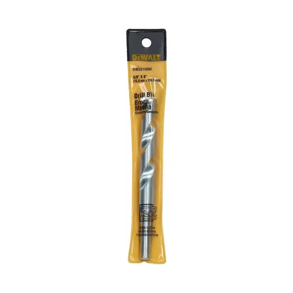 Barrena De Concreto De 5/8 Pulgadas X 6 Pulgadas – Modelo Dw531600C 1
