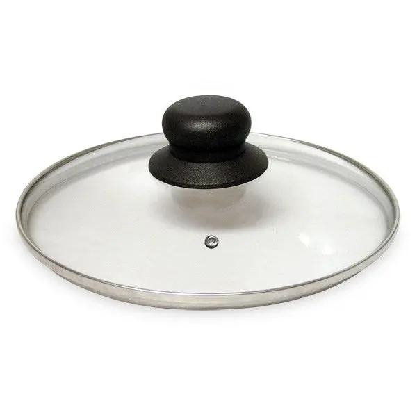 Baumalu 28 Cm Stainless-Steel-Rimmed Glass Lid 1