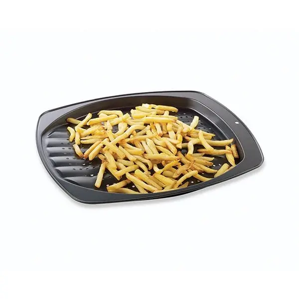 Baumalu Perforated French Fry Pan – 39 Cm, Non-Stick Coating 1