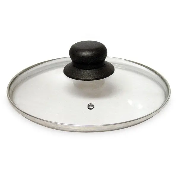 Baumalu Tempered Glass Lid With Stainless Steel Rim – 20 Cm 1