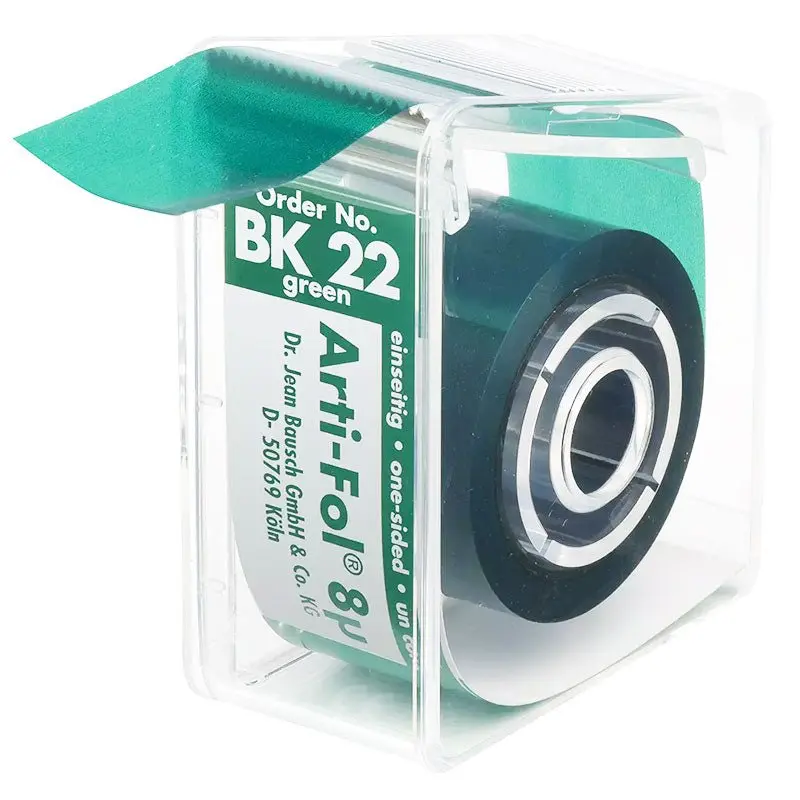 Bausch Bk22 Arti-Fol – Single-Sided Green Articulation Paper (8 Μm) 1