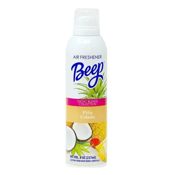 Beep Air Freshener – Piña Colada Scent, 8 Oz Can 1