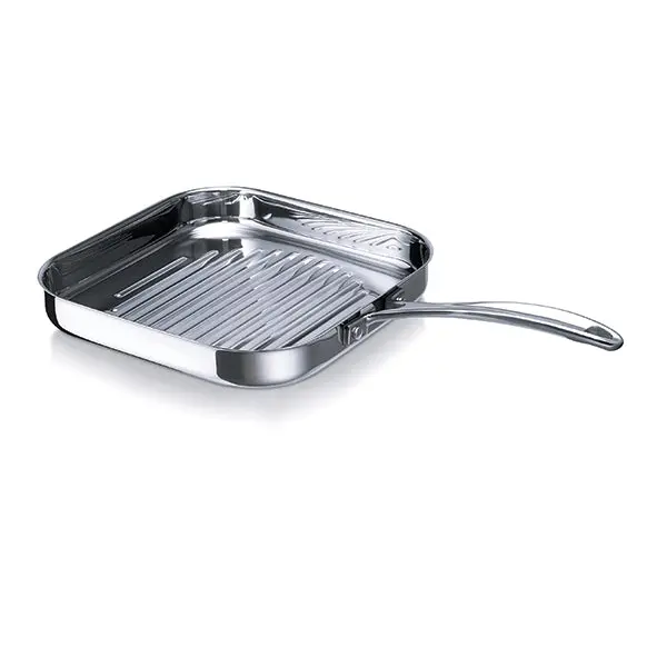 Beka Chef Stainless Steel Grill Plate – 26.5 × 26.5 Cm 1