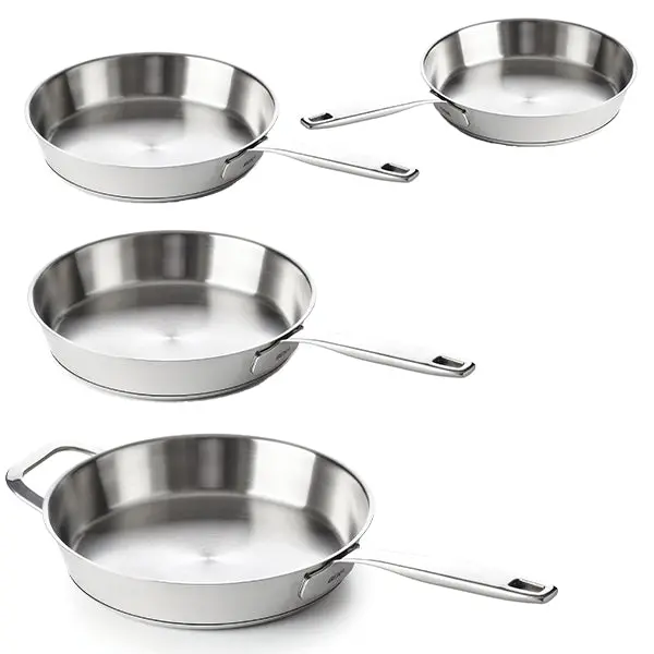 Beka Maestro All-Stainless Fry Pan Collection – 20, 24, 28 & 32 Cm 1