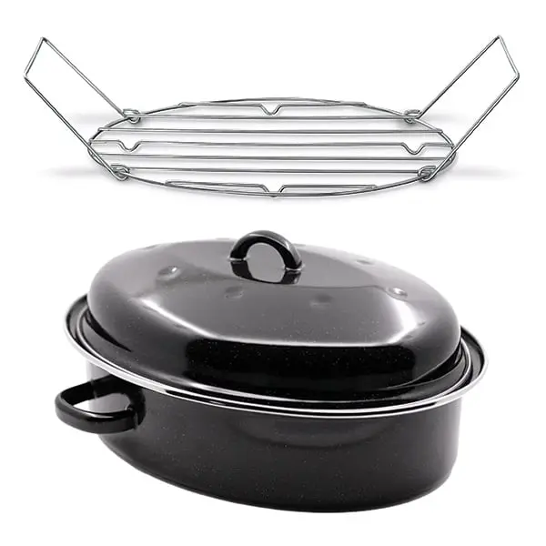 Beka Roasty'Cook Grill Set – 42 Cm Pan With Matching Rack 1