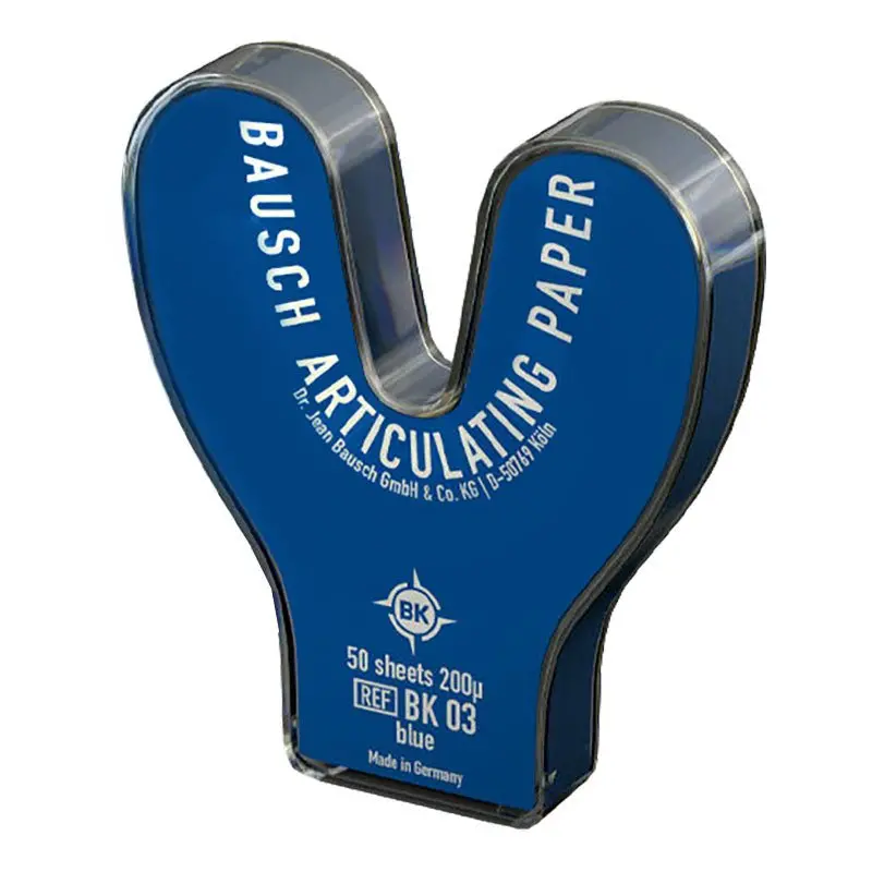 Bk03 Blue Articulating Paper Rolls – 200 Micron Thickness, Bausch 1
