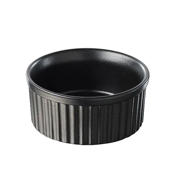 Black Revol 'Grands Classiques' Individual Ramekin – Oven-Safe Ceramic 1
