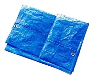 Blue Plastic Tarp – 18 Ft X 24 Ft, El Fuerte Brand 1