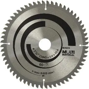 Bosch 7-1/4″ × 60-Tooth Multipurpose Circular Saw Blade (Model 6421) 1