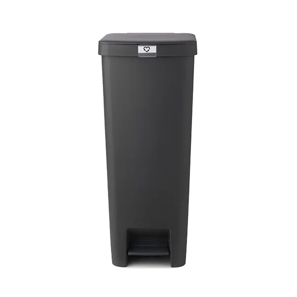 Brabantia Stepup Pedal Bin – 40L Grey Waste Container 1