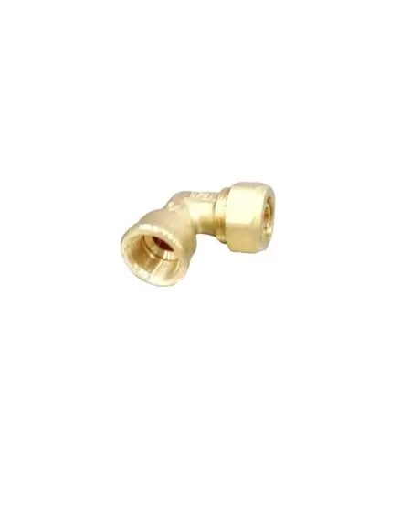 Brass Female 90° Elbow – 1/2 Inch Npt, Model 407 1