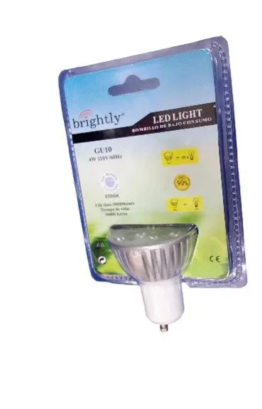 Brightly 4W Gu10 Led Spotlight – Frosted Lens 1