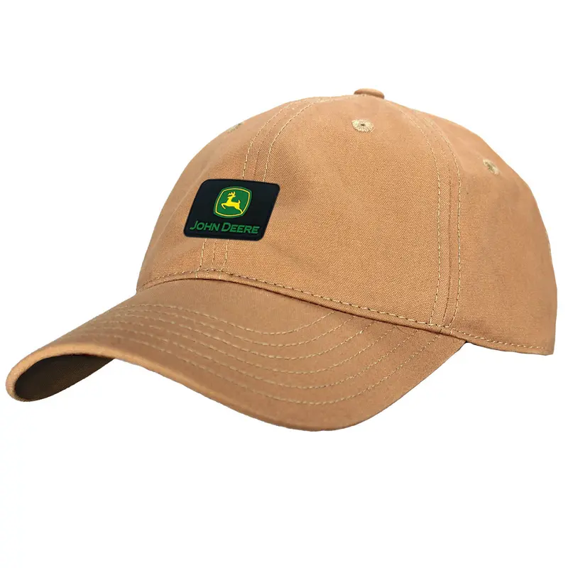 Brown Embroidered Logo Cap For Men – John Deere 1