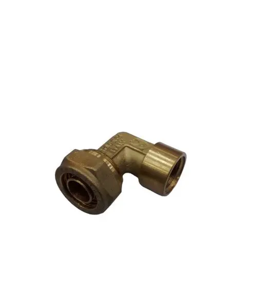 ½" × 22 Mm Bronze Female Elbow Fitting 1