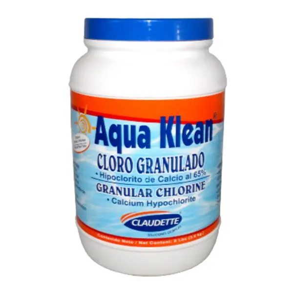 Calcium Hypochlorite Granular Chlorine – 65% Strength, 8-Pound Bag 1