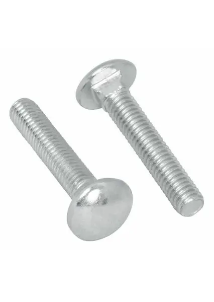 Carriage Bolt With Square Neck, 1/2" × 2", Model 240294 1