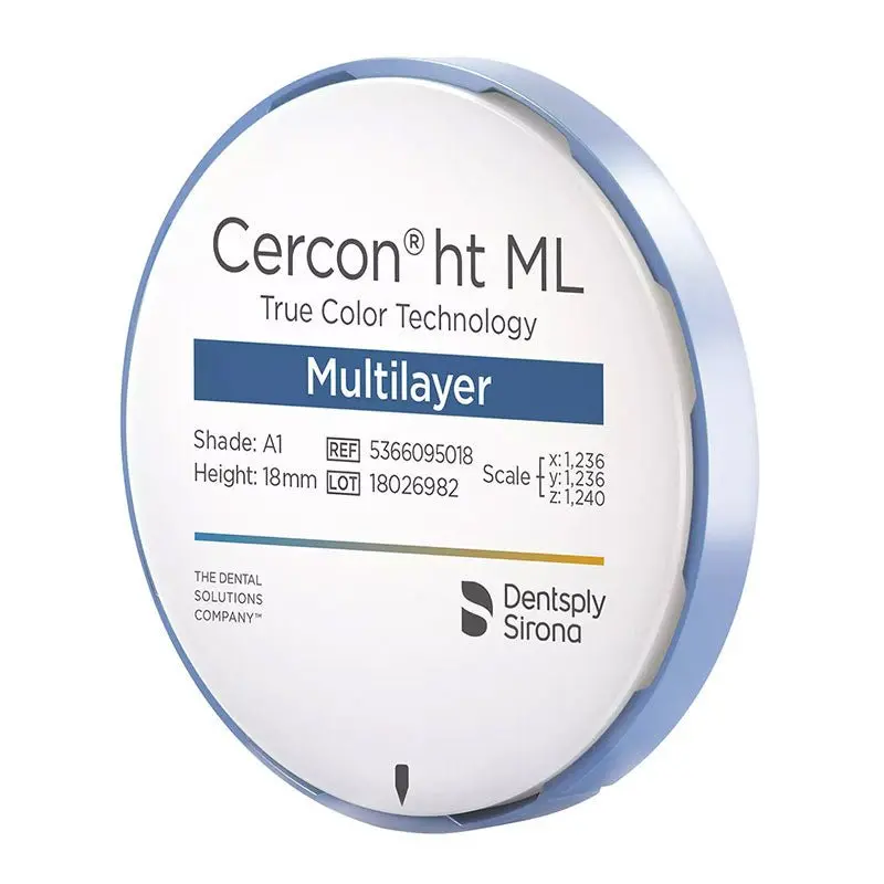 Cercon Ht Ml Zirconia Disc – 98 × 14 Mm 1