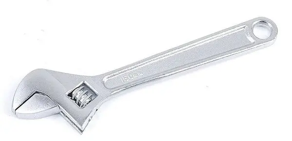 Chrome-Plated Adjustable Wrench – 8-Inch Tactix Series, Model 210023 1