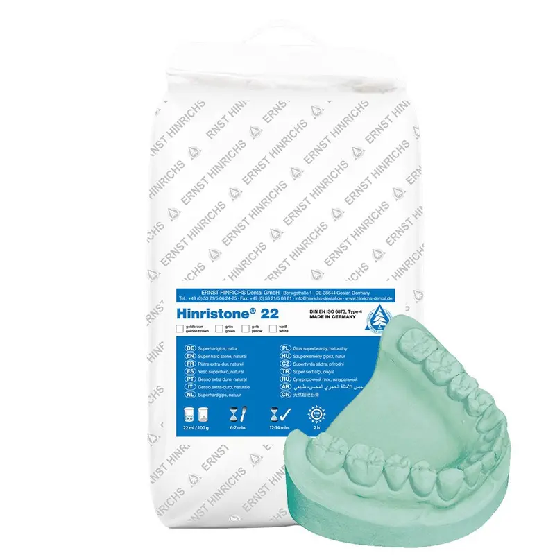 Class Iv Hinristone Green Dental Stone – 0.09% Expansion Rate 1