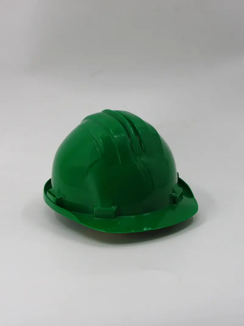 Climax Green Safety Helmet – Ansi-Compliant Industrial Headgear 1