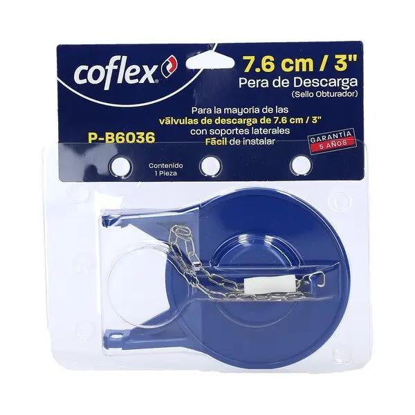Coflex P-B6036 Toilet Flapper Assembly – Triple-Flap Design 1