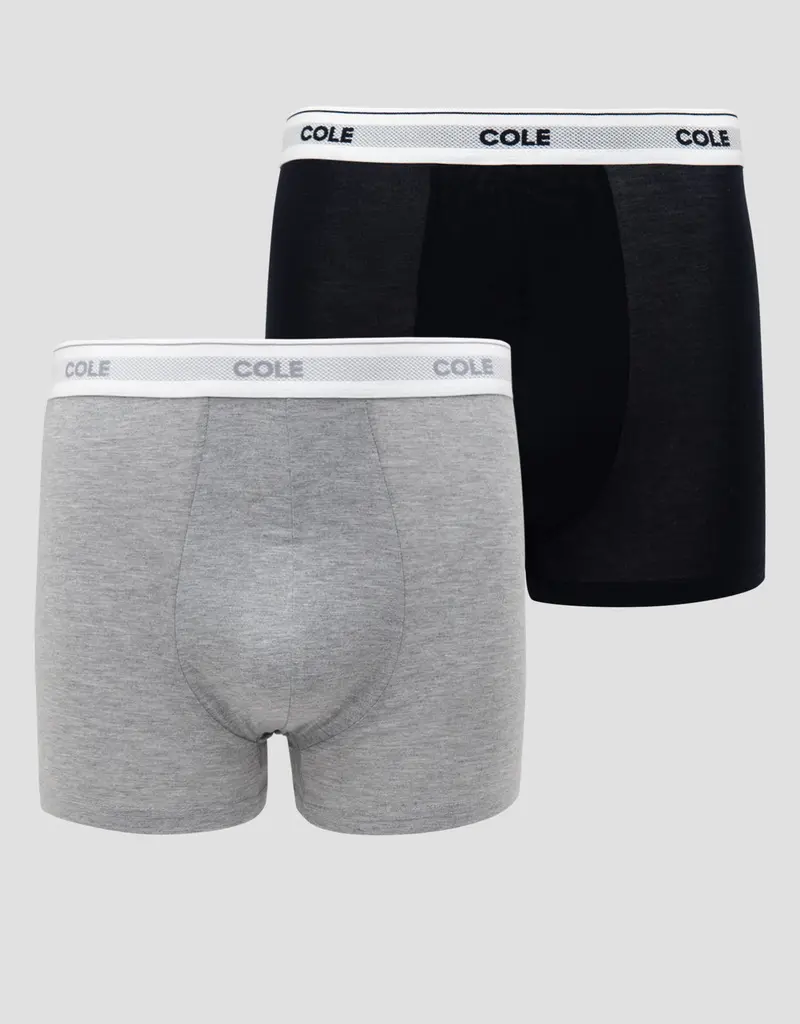 Cole 2-Pack Jacquard Boxer Briefs For Men 1