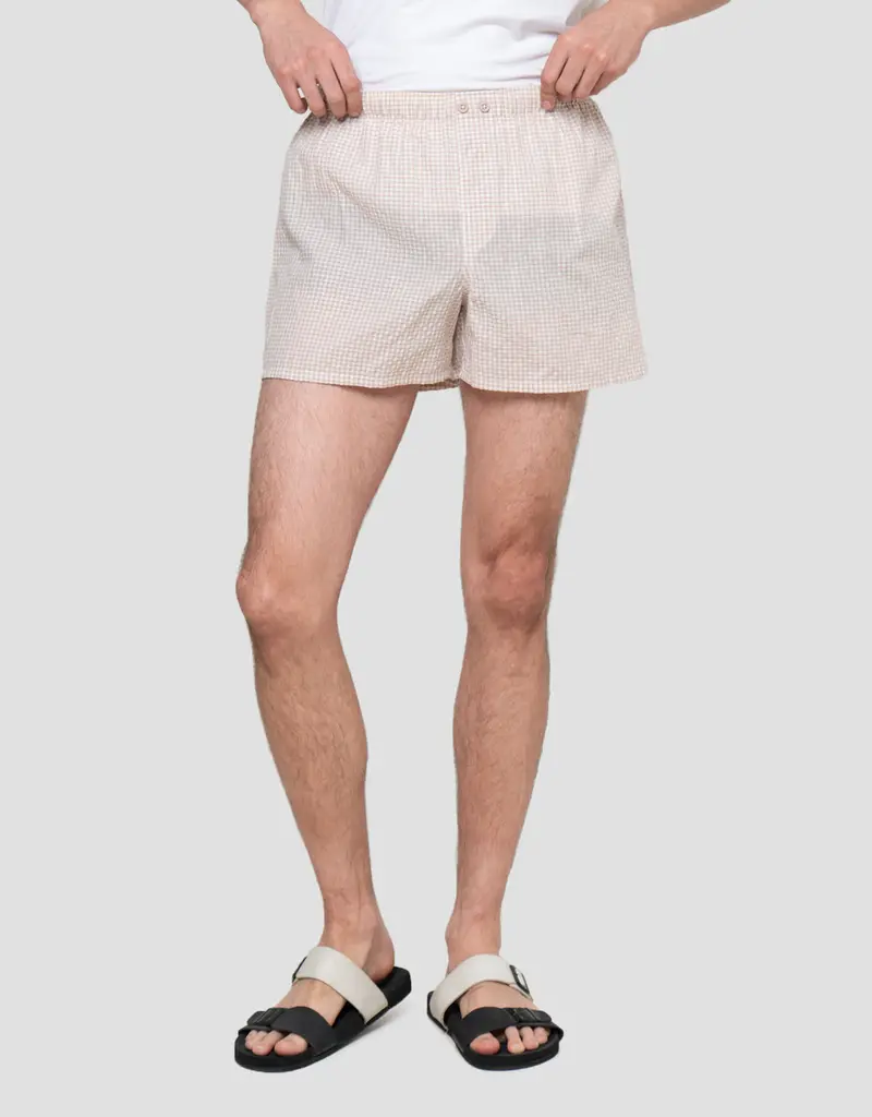 Cole Micro-Check Men'S Boxer Briefs 1
