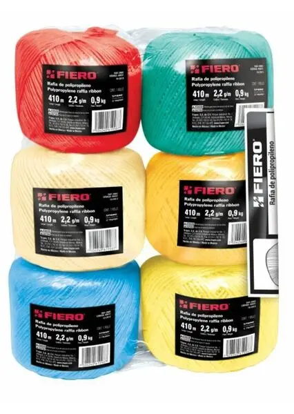 Colored Iron Rope – Reinforced Raf Style, 250M Spool (Model Raf-250C, T45033) 1