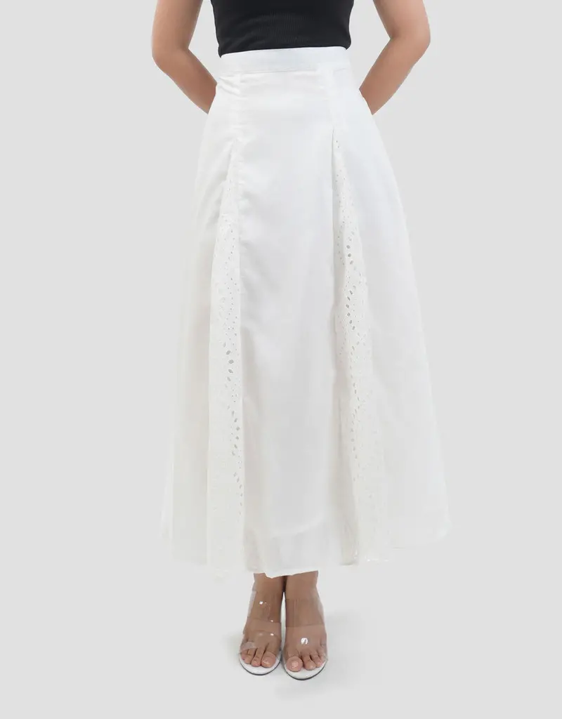 Connexion Women'S Full-Length Eyelet Maxi Skirt 1