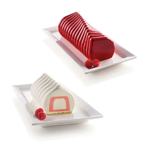 Corallo Silicone Mold + Silikomart Yule Log Insert Mold Bundle 1