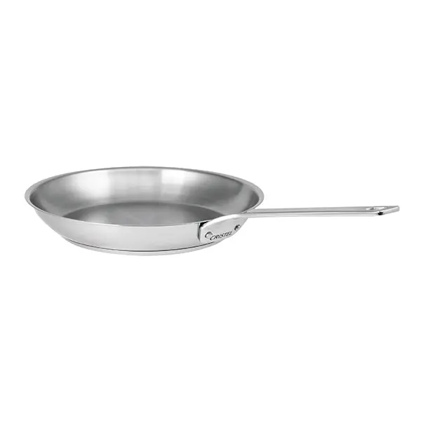 Cristel 1826 Series All-Stainless Steel Frying Pan – 24 Cm 1
