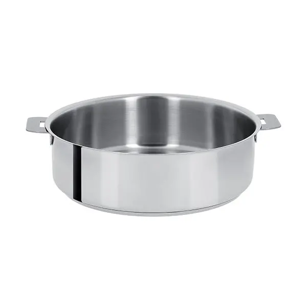 Cristel Mutine 24 Cm Handleless All-Stainless Steel Sauté Pan 1