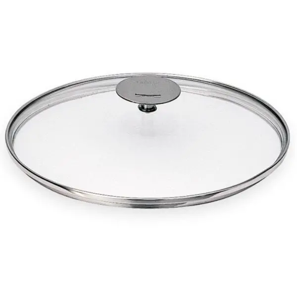 Cristel Platine Glass Lid – 16 Cm Tempered Glass Cover For Saucepans And Casseroles 1