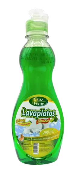 Cruz Verde Lemon Dish Soap, 290 Ml 1
