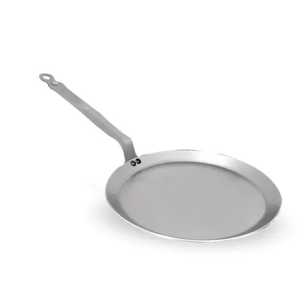 De Buyer Mineral B 26 Cm Cast Iron Crepe Pan 1