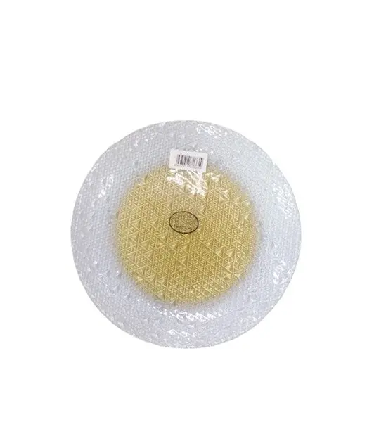 Decorative Gold-Tone Transitional Plate – 22 Cm Diameter, Model 1Y22P555 1