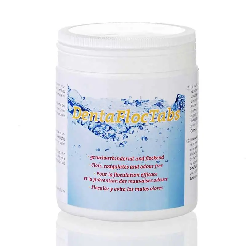 Dentafloc Disinfectant Tablets For Dental Decantation Tanks 1