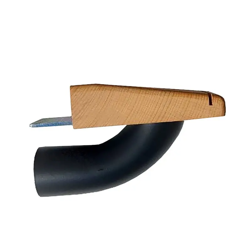 Dental Art Solid-Wood Vacuum Hose Socket – Bench Mount 1