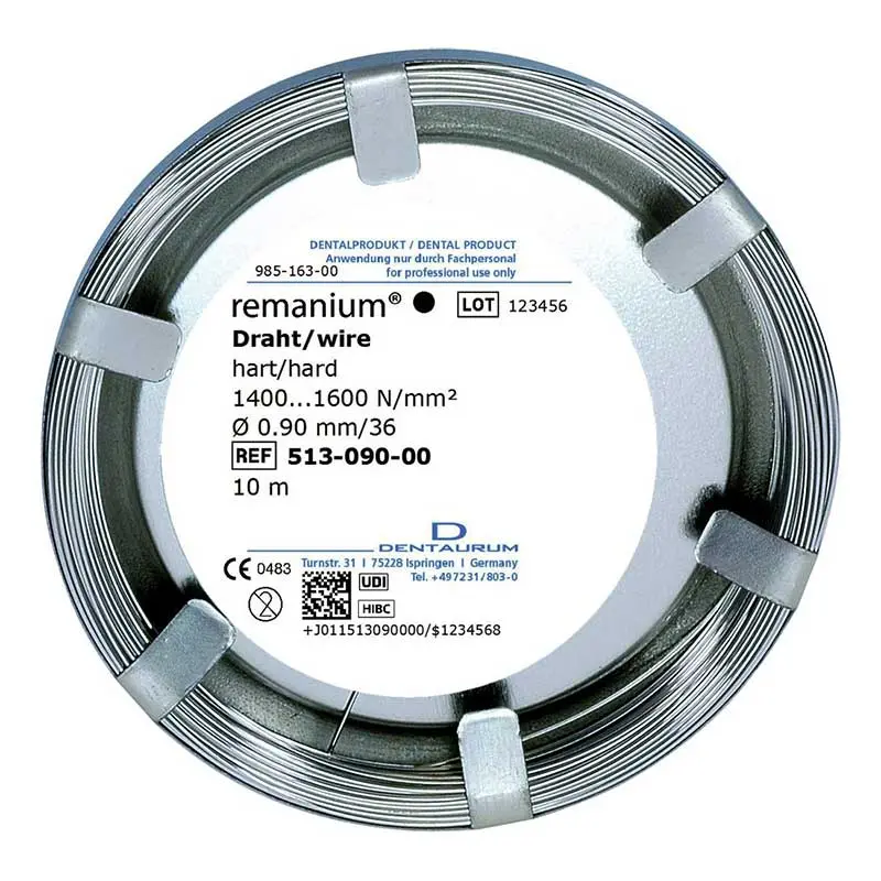 Dentaurum Hard Stainless Steel Wire (1400–1600 N/Mm²) For Dental Clasps 1