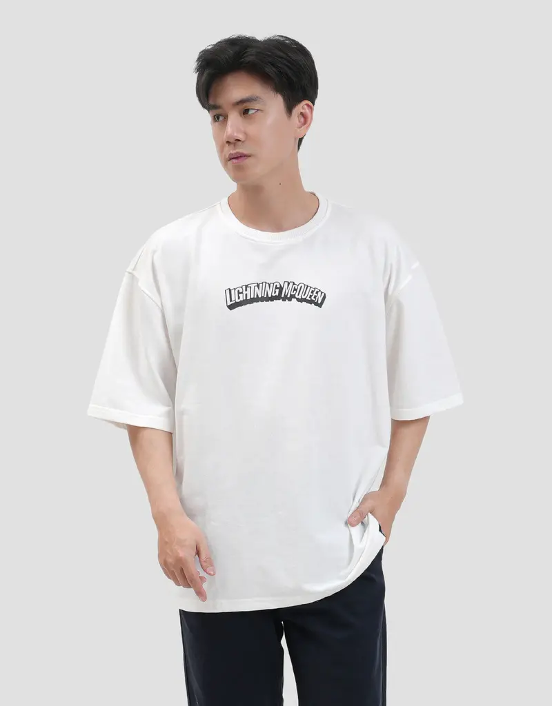 Disney Cars Radiator Springs Back-Print Oversized Men'S T-Shirt 1