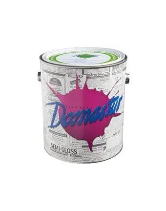 Domastur Semi-Gloss White Interior Paint – 1-Gallon 1