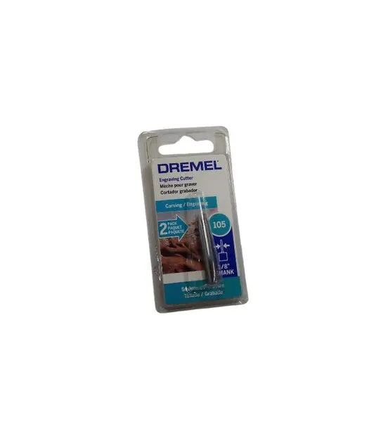 Dremel Engraving Bit – 1/32-Inch Shank, Model 26150105A 1