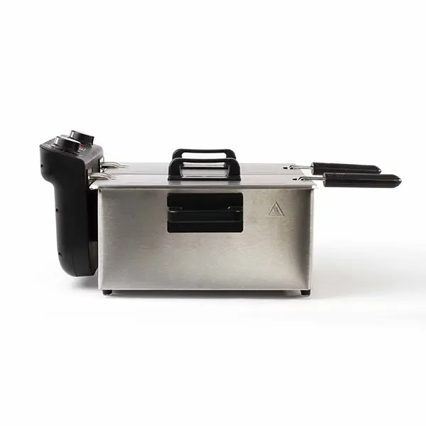 Dual 3-Liter Stainless Steel Deep Fryer – Doc217 By Livoo 1