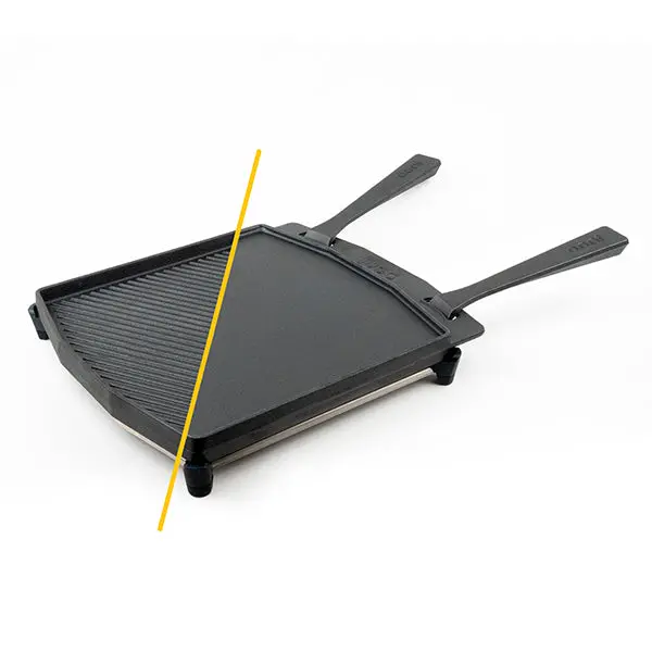 Dual-Sided Cast Iron Grill Pan – Ooni 1