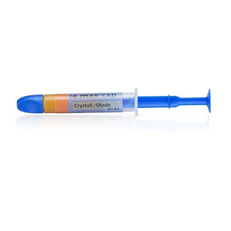 E-Max Cad Crystall Shade Syringe – 3 G Customized Surface Finish 1