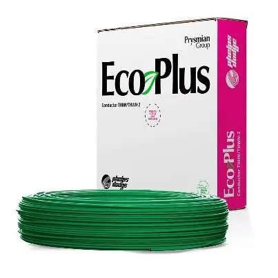 Ecoplus Thhn Wire – 14 Awg Green Insulated Conductor 1