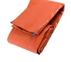 El Fuerte Orange Polyethylene Tarp – 10 Ft × 12 Ft (Item #23493) 1
